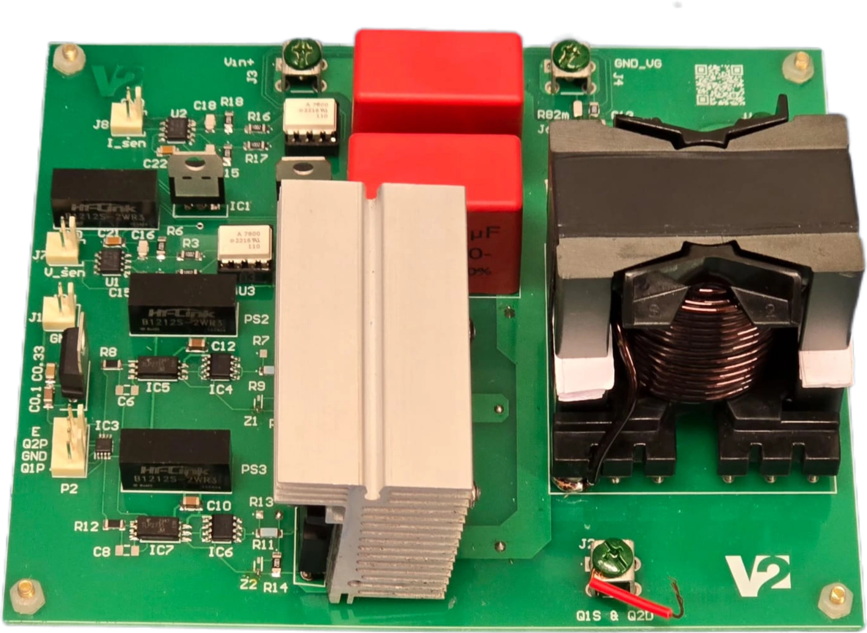 Synchronous buck converter hardware